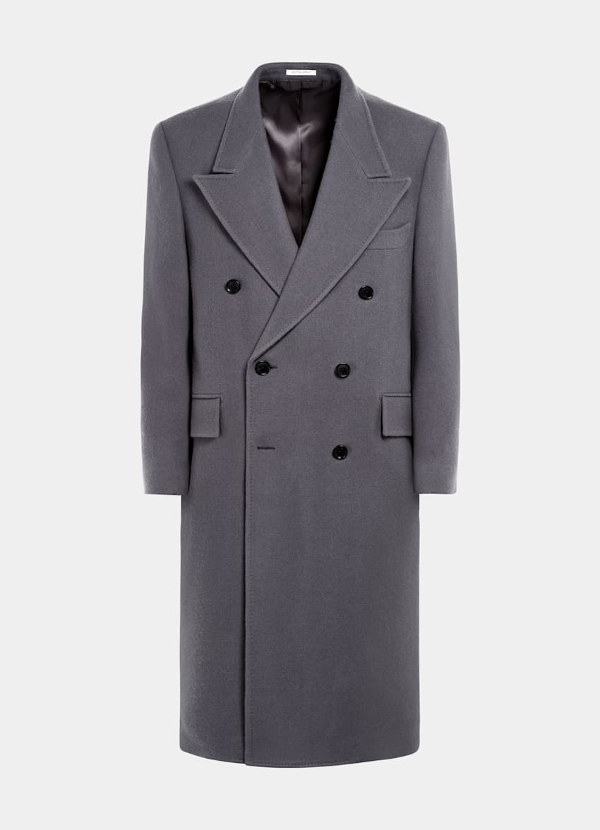 Mid Grey Overcoat