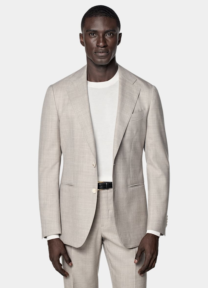 Light Brown Perennial Tailored Fit Havana Suit