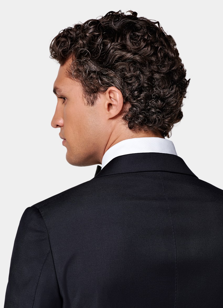 Navy Tailored Fit Havana Dinner Jacket
