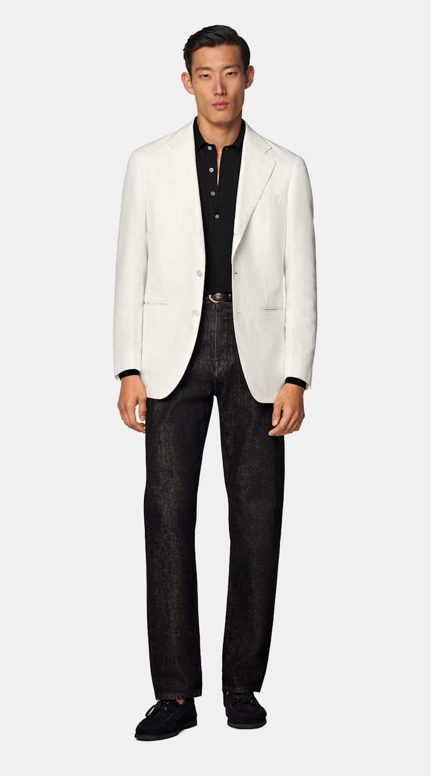 Off-White Tailored Fit Havana Suit Jacket