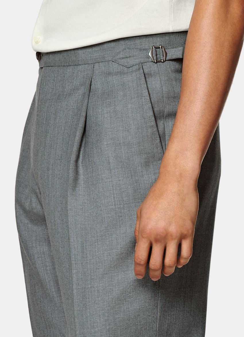 Light Grey Perennial Tailored Fit Havana Suit