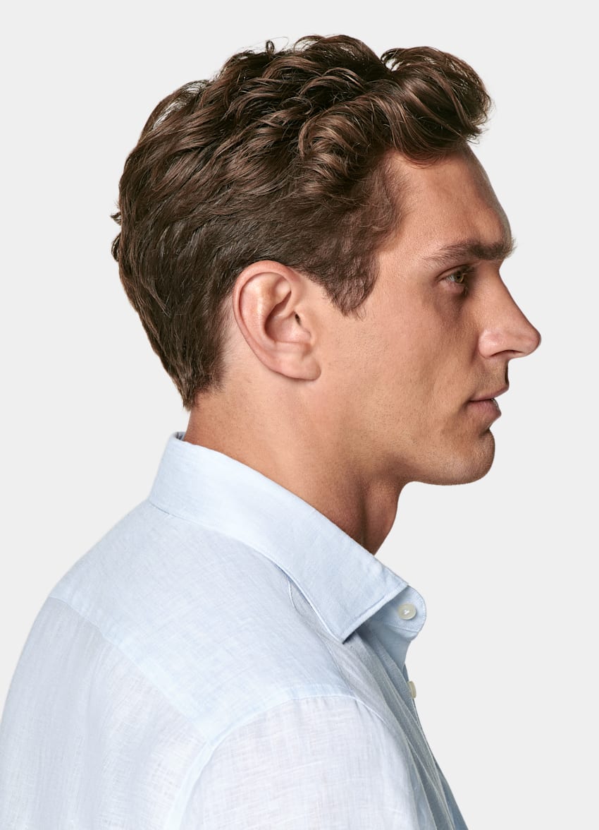 Light Blue Tailored Fit Shirt