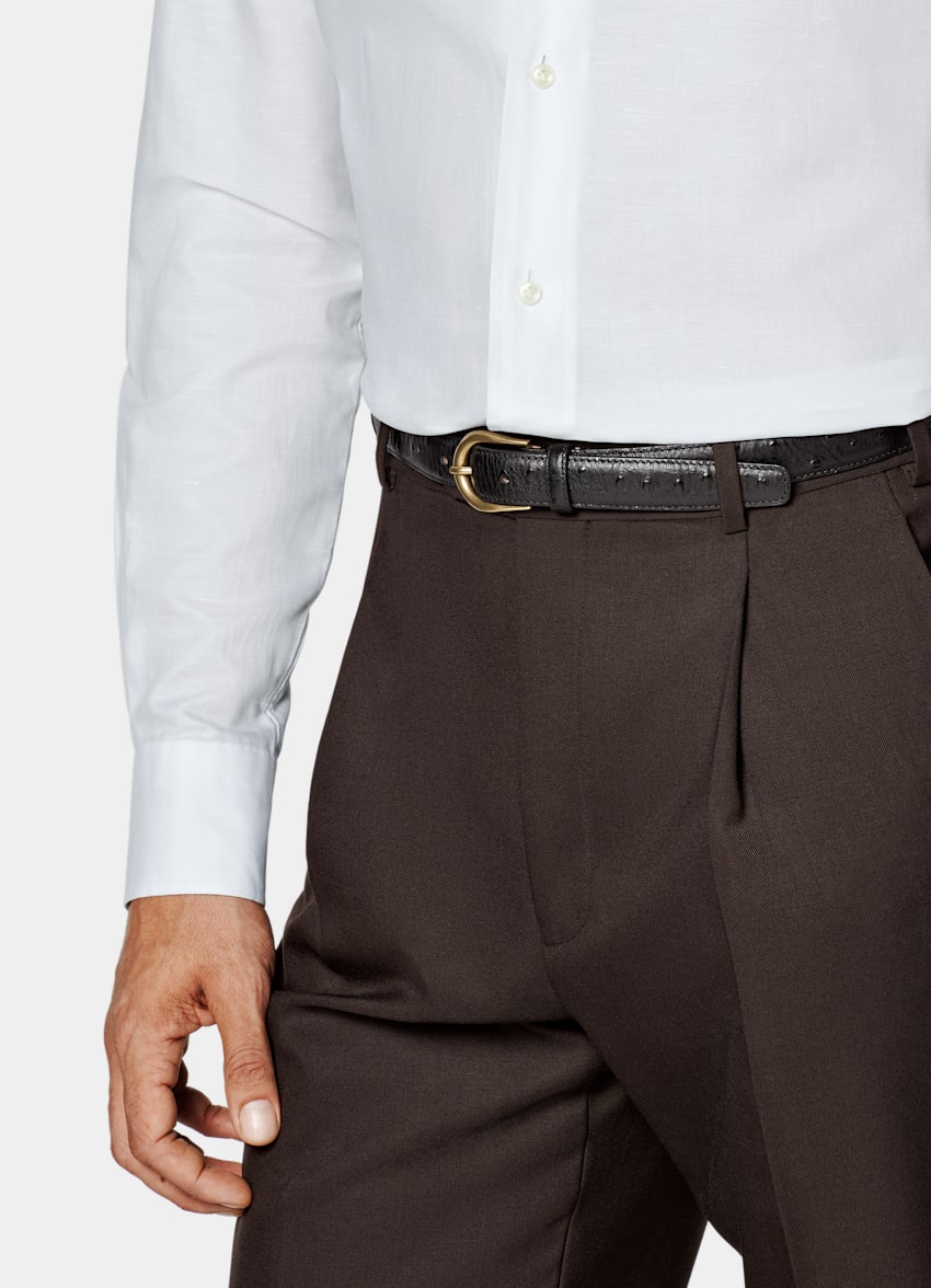 White Tailored Fit Shirt