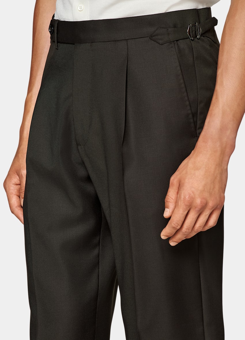 Dark Brown Perennial Tailored Fit Havana Suit