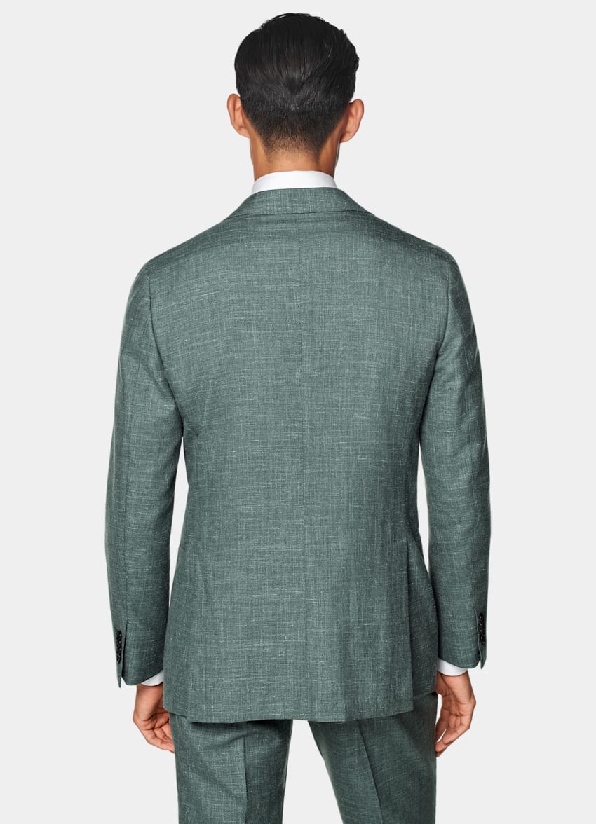 Green Tailored Fit Havana Suit