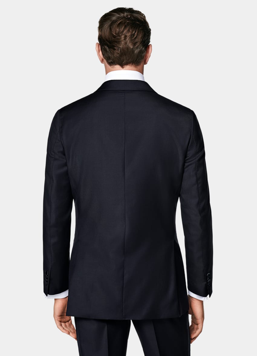 Navy Tailored Fit Havana Dinner Jacket