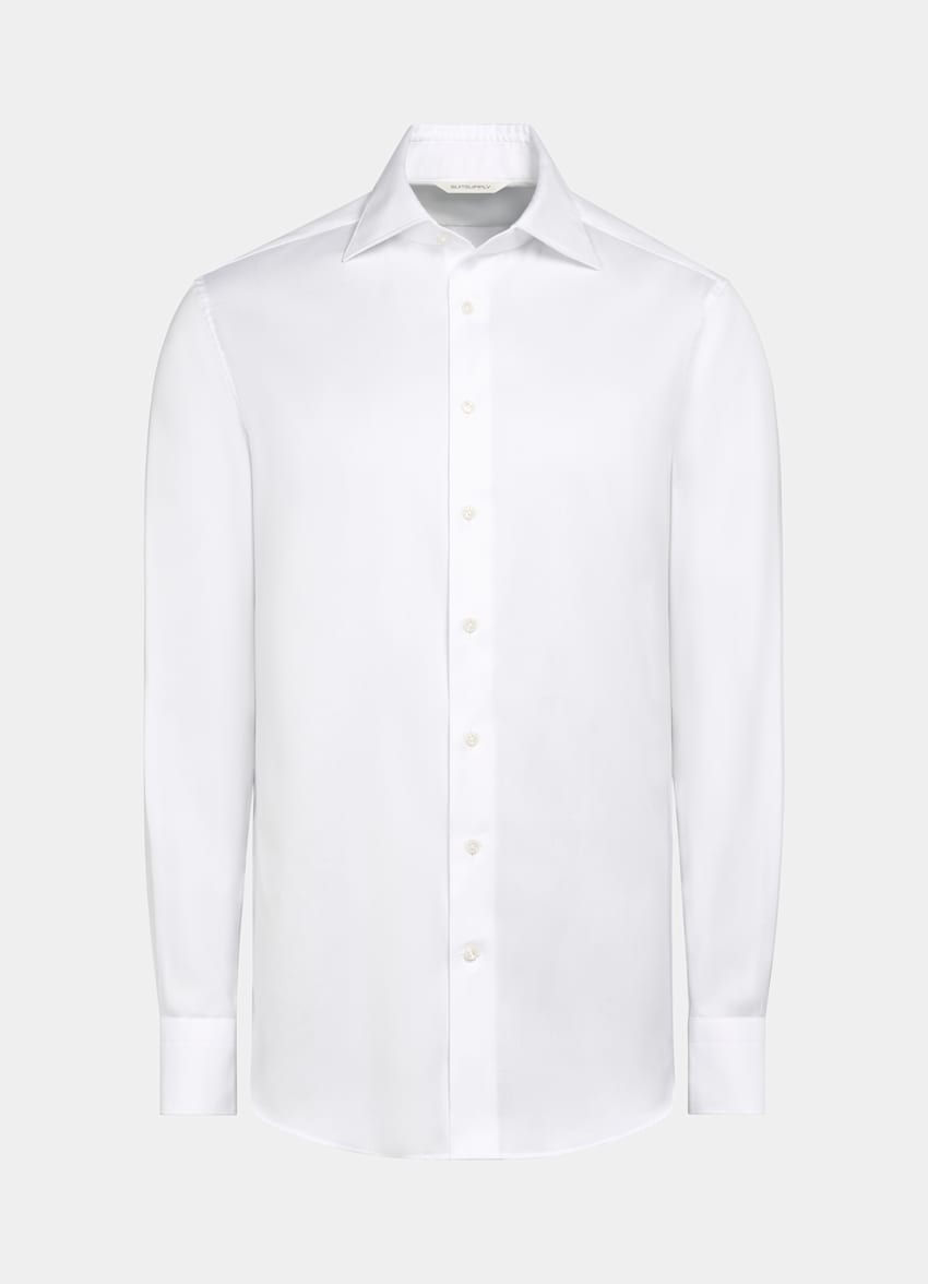 White Royal Oxford Slim Fit Shirt