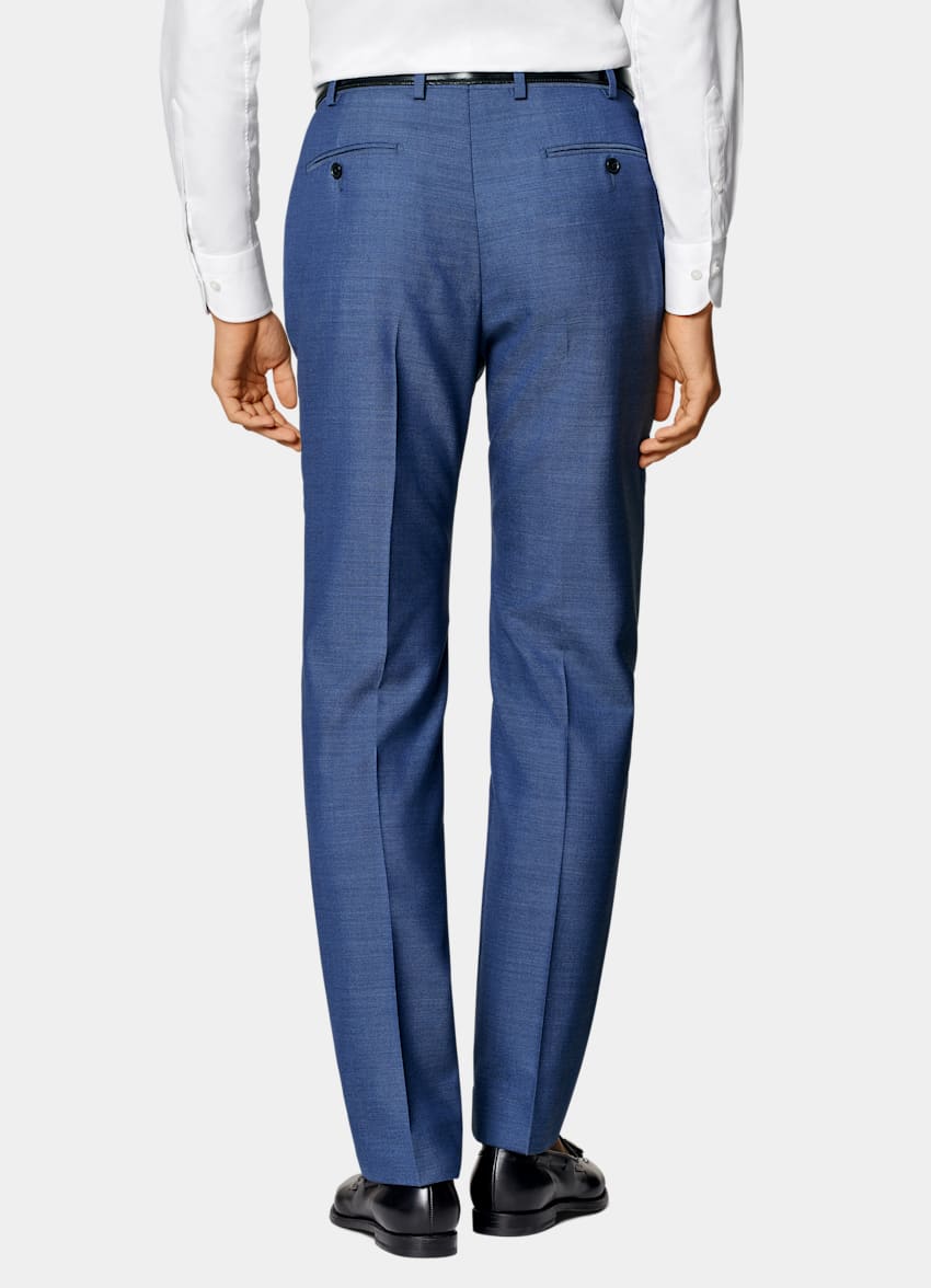 Mid Blue Perennial Tailored Fit Havana Suit