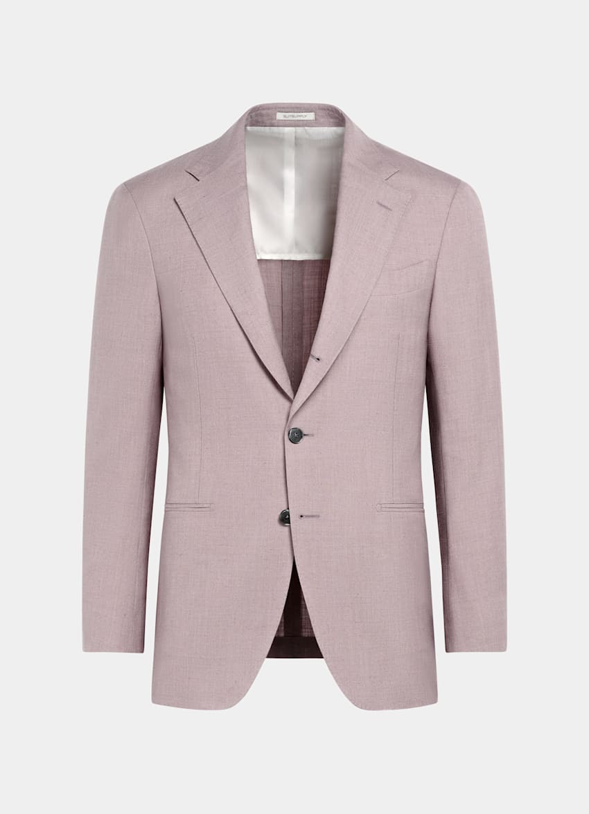 Purple Tailored Fit Havana Suit