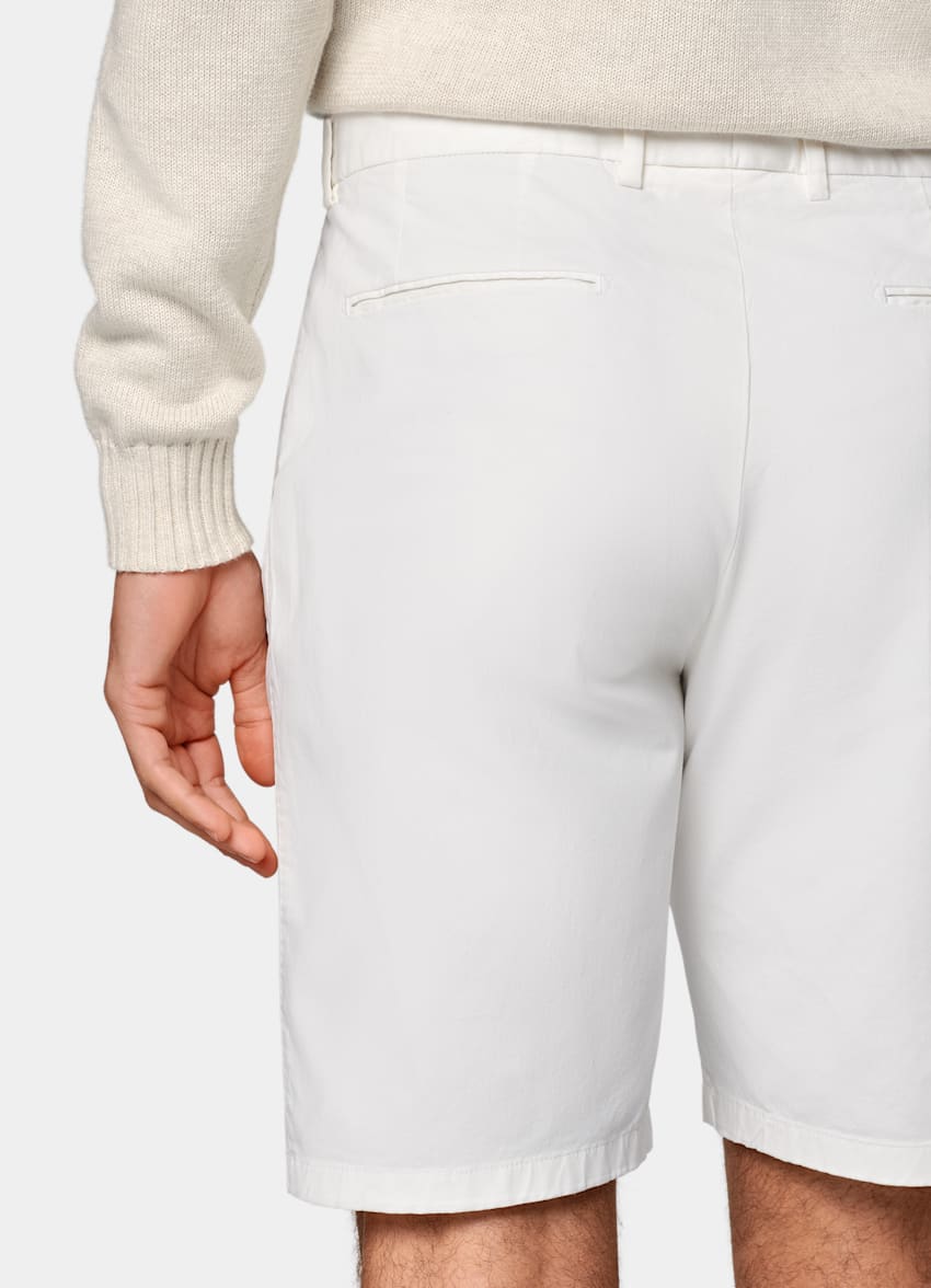 Off-White Slim Leg Shorts