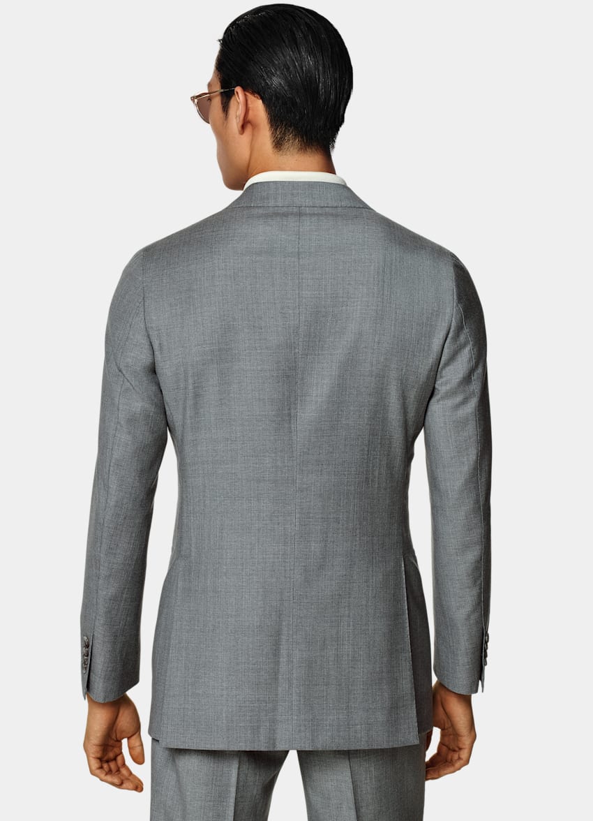 Light Grey Perennial Tailored Fit Havana Suit