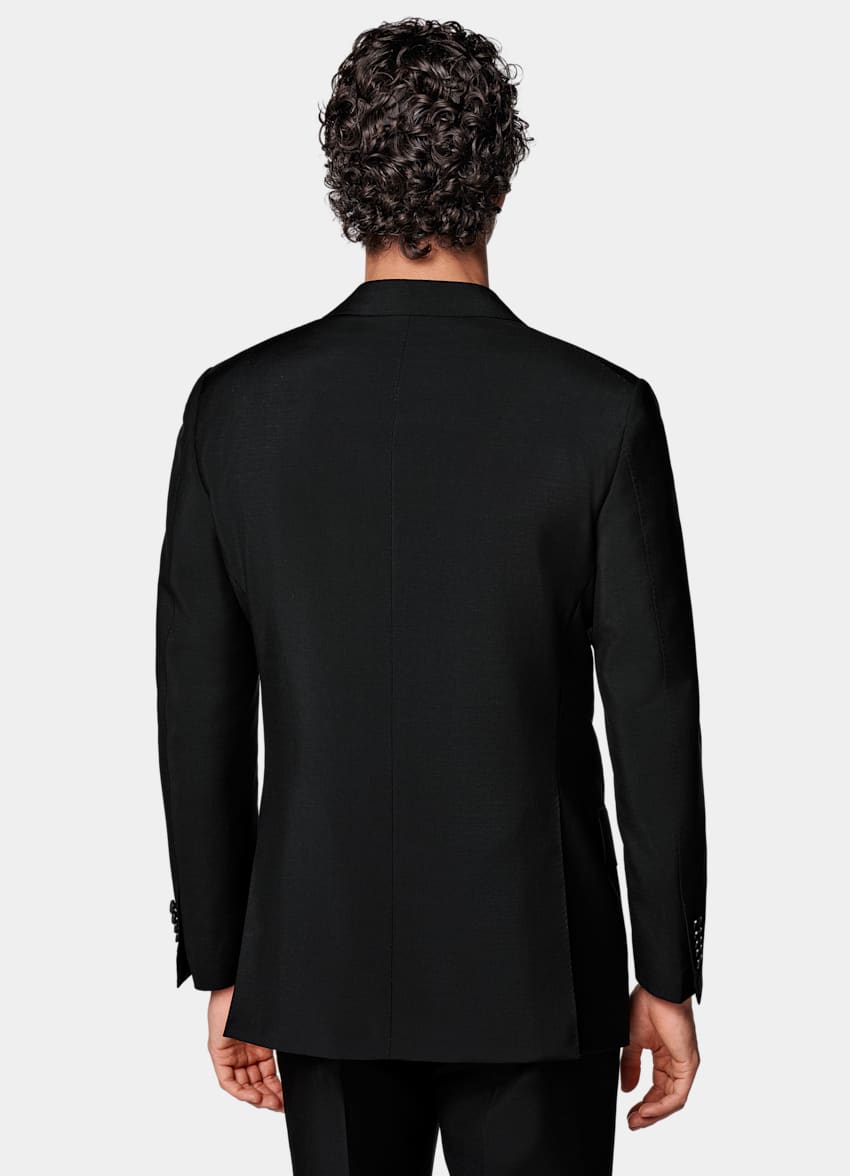 Black Tailored Fit Milano Suit