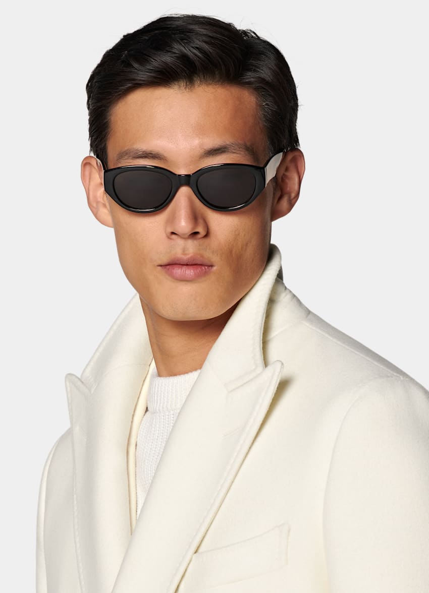Off-White Belted Overcoat