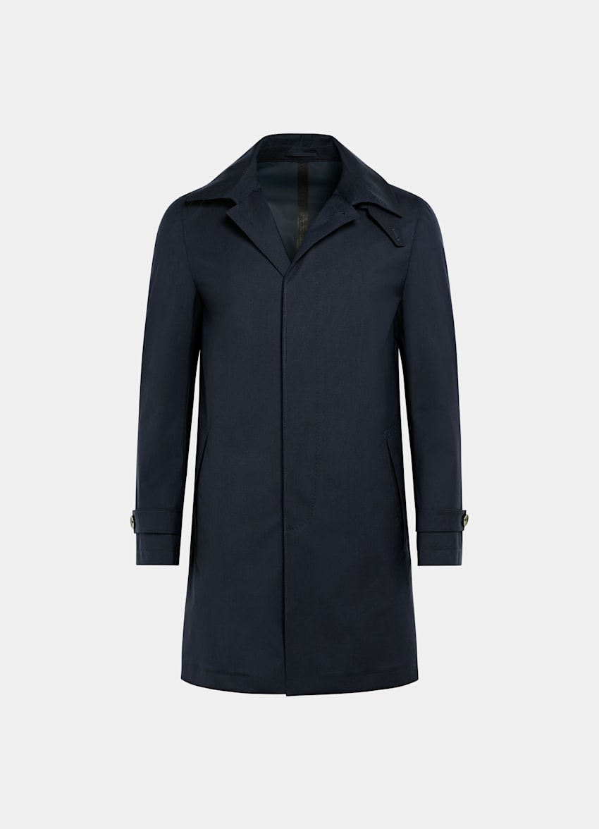 Navy Raincoat