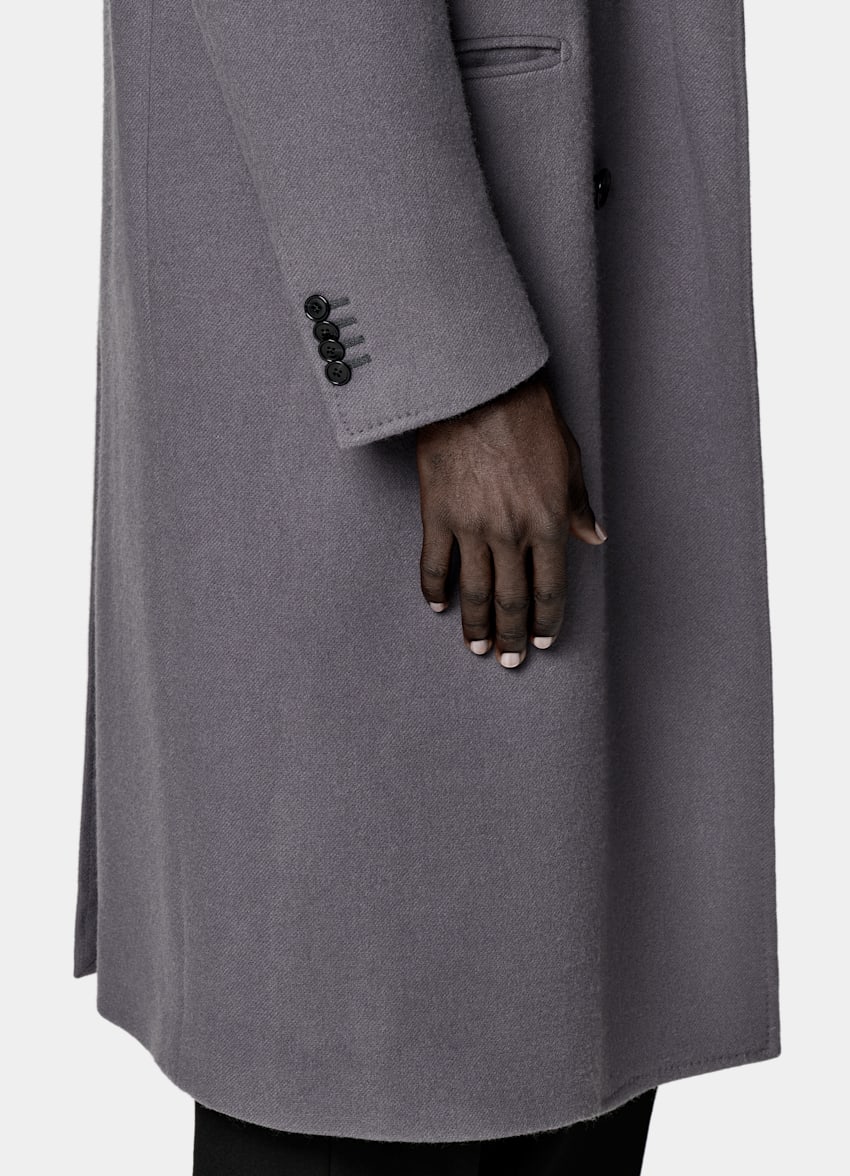 Mid Grey Overcoat
