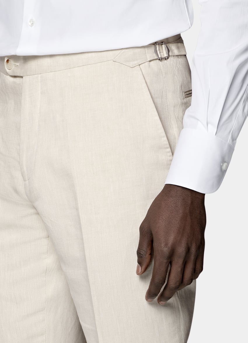 Sand Tailored Fit Havana Suit