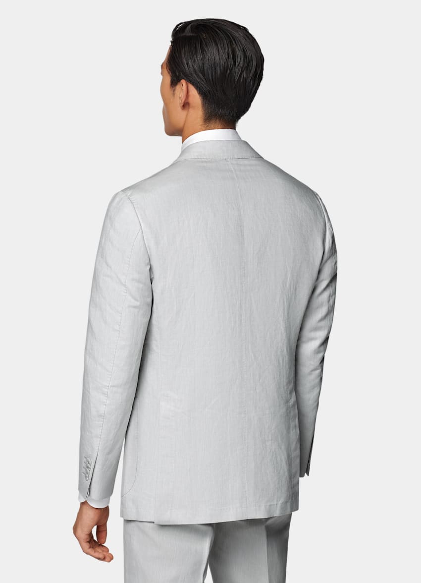 Light Grey Tailored Fit Havana Suit