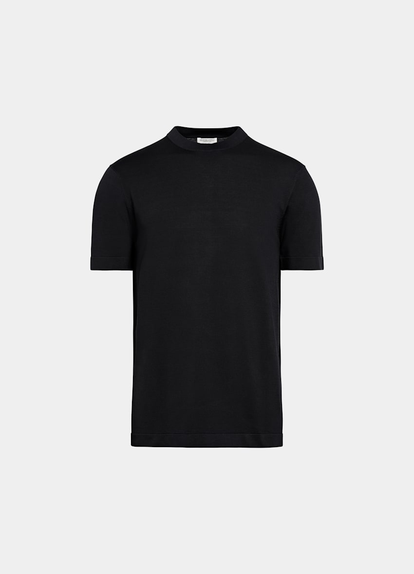Dark Grey Short Sleeve Crewneck