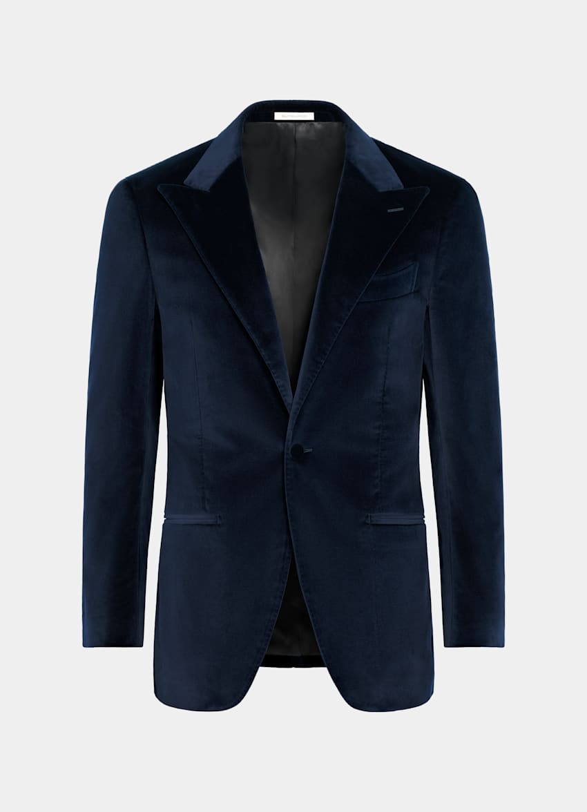 Navy Tailored Fit Havana Dinner Jacket
