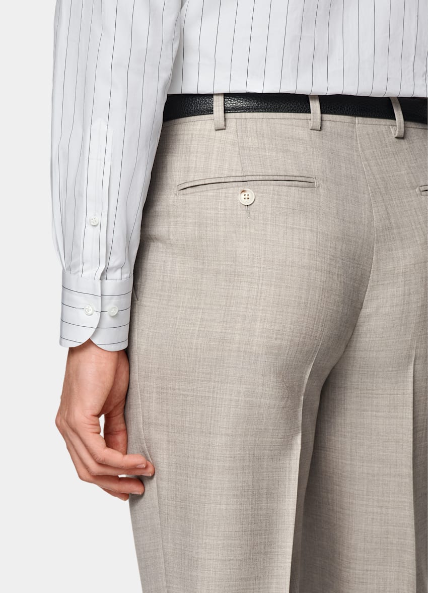 Light Brown Custom Made Suit