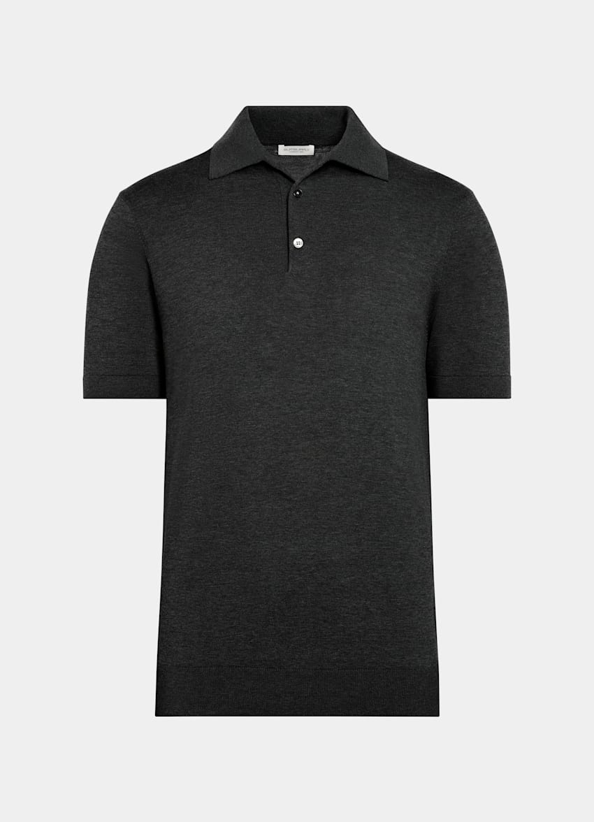 Dark Grey Polo