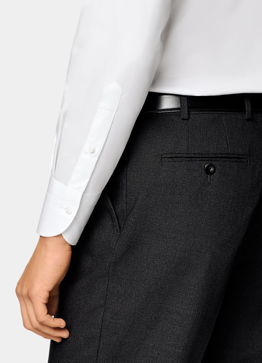 Dark Grey Tailored Fit Havana Suit