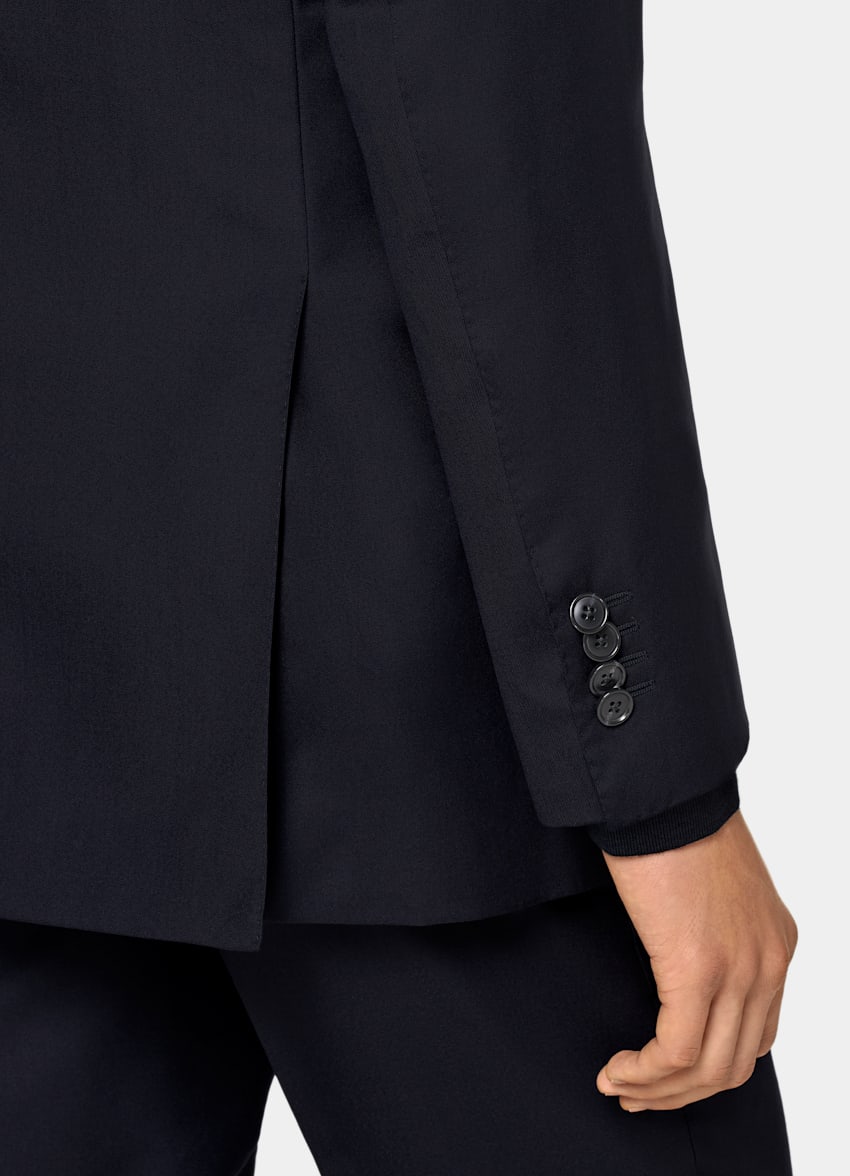 Navy Custom Made Suit