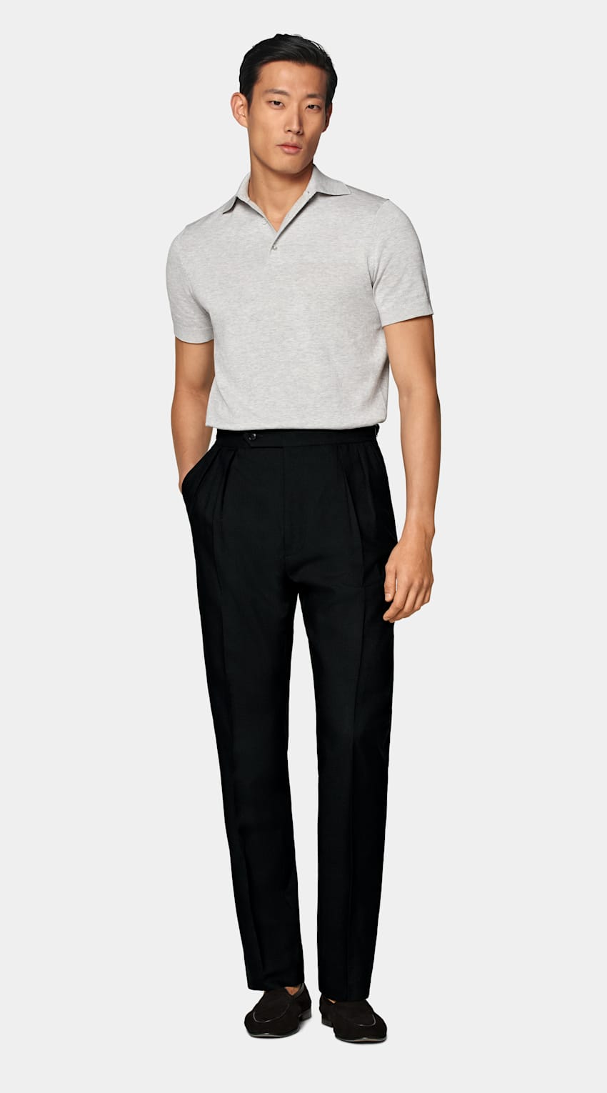 Light Grey Polo