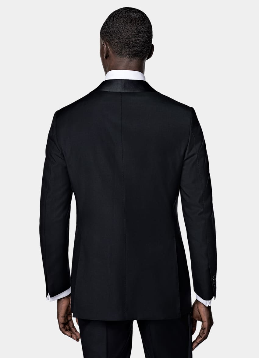 Navy Tailored Fit Havana Dinner Jacket