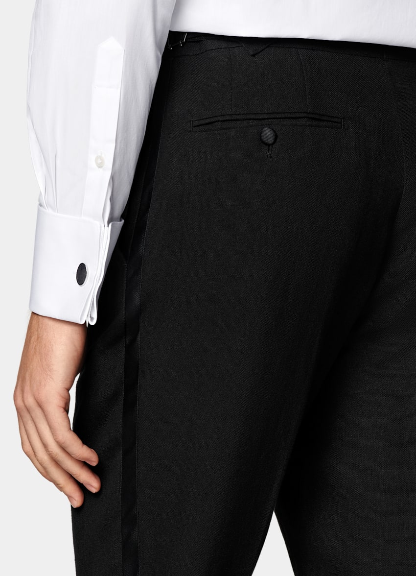 Black Tailored Fit Havana Tuxedo