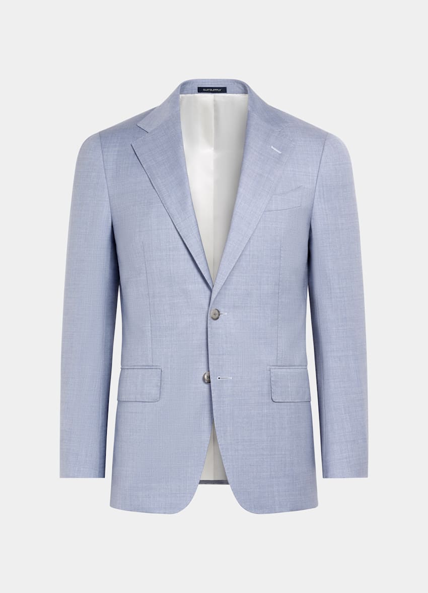 Light Blue Perennial Tailored Fit Havana Suit