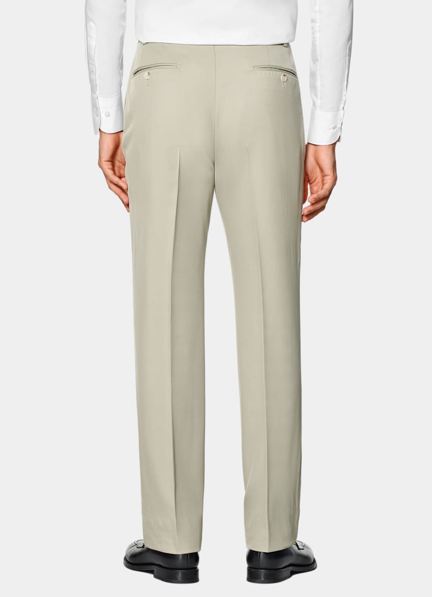 Light Green Relaxed Fit Roma Suit