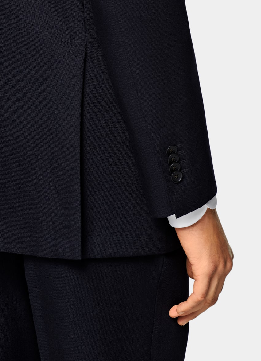 Navy Tailored Fit Havana Suit