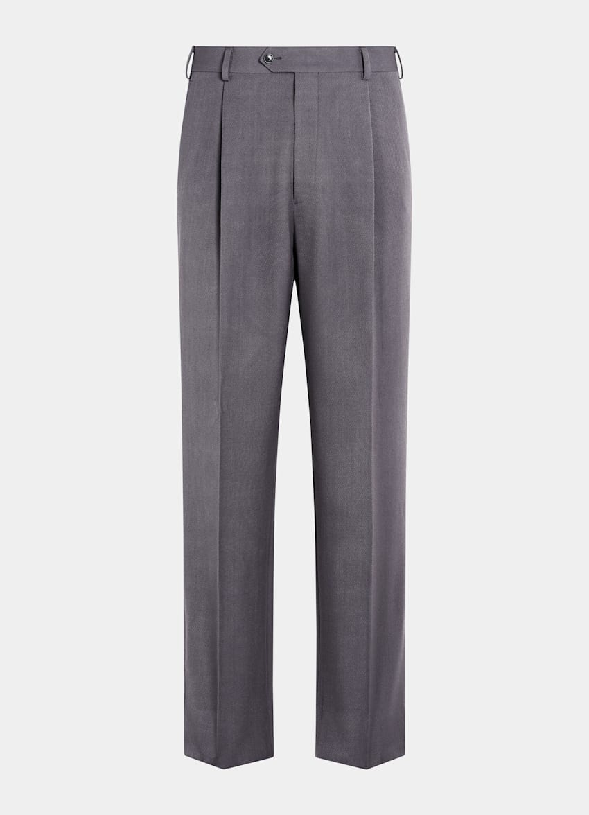 Mid Grey Relaxed Fit Roma Suit