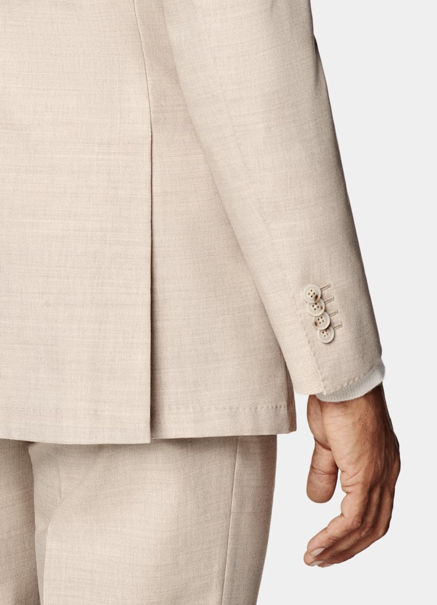 Sand Tailored Fit Havana Suit