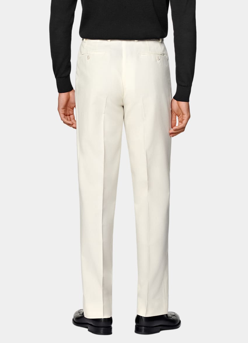 Off-White Straight Leg Pants