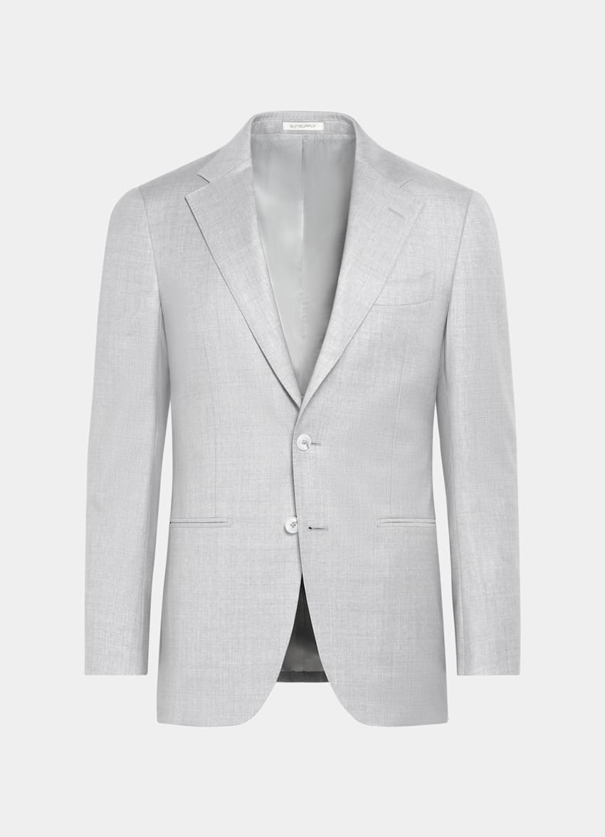 Light Grey Perennial Tailored Fit Havana Suit