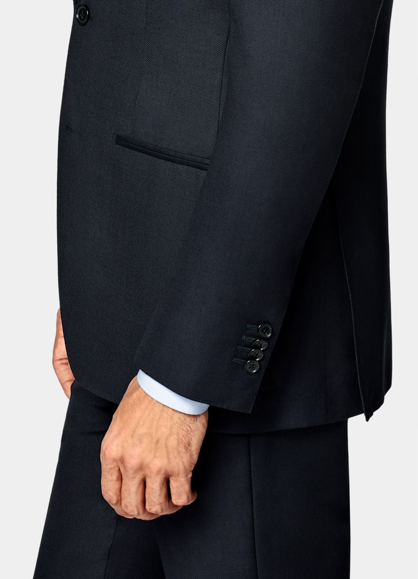 Navy Tailored Fit Havana Suit