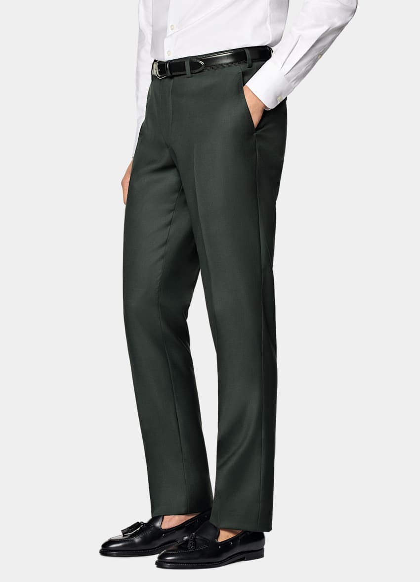 Dark Green Custom Made Suit