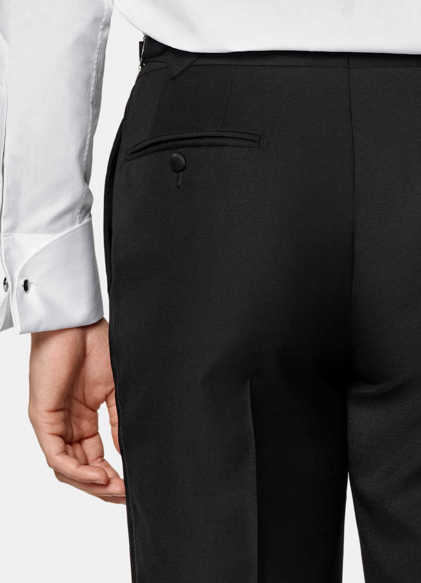 Black Tailored Fit Havana Tuxedo