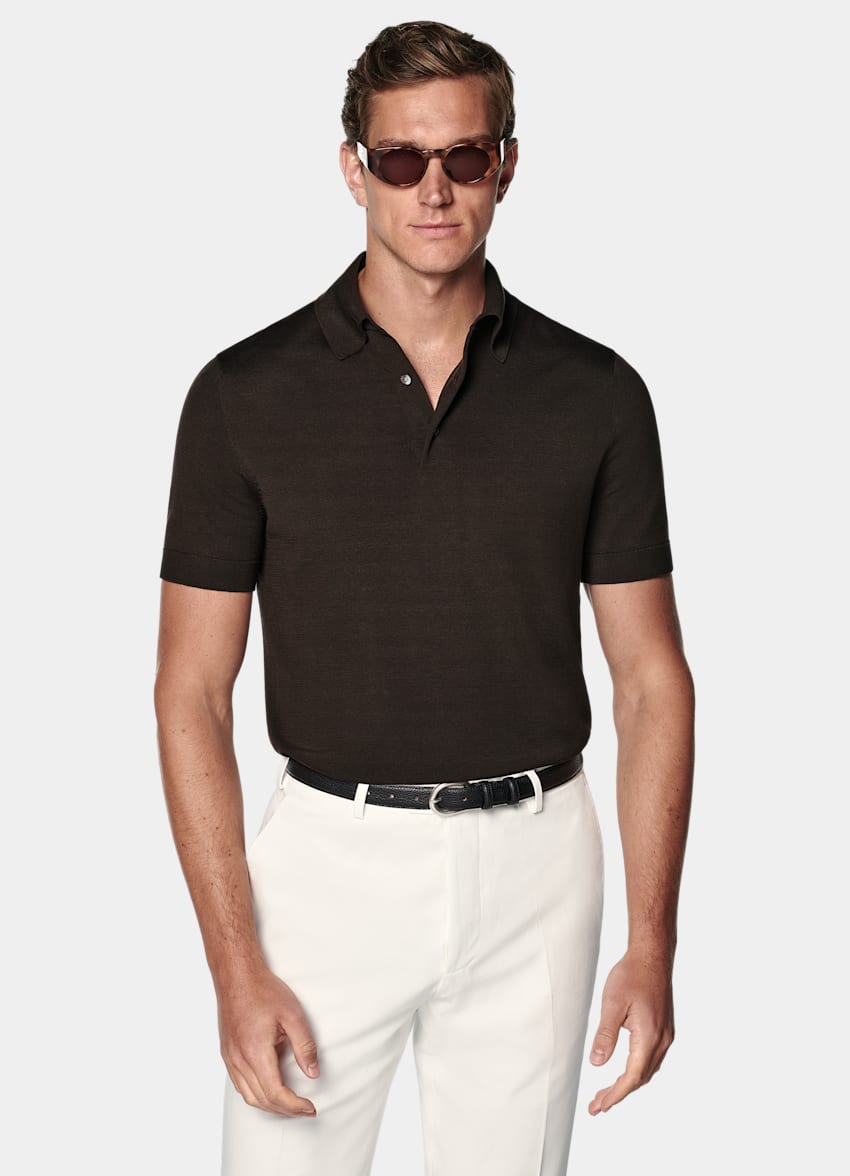 Dark Brown Polo