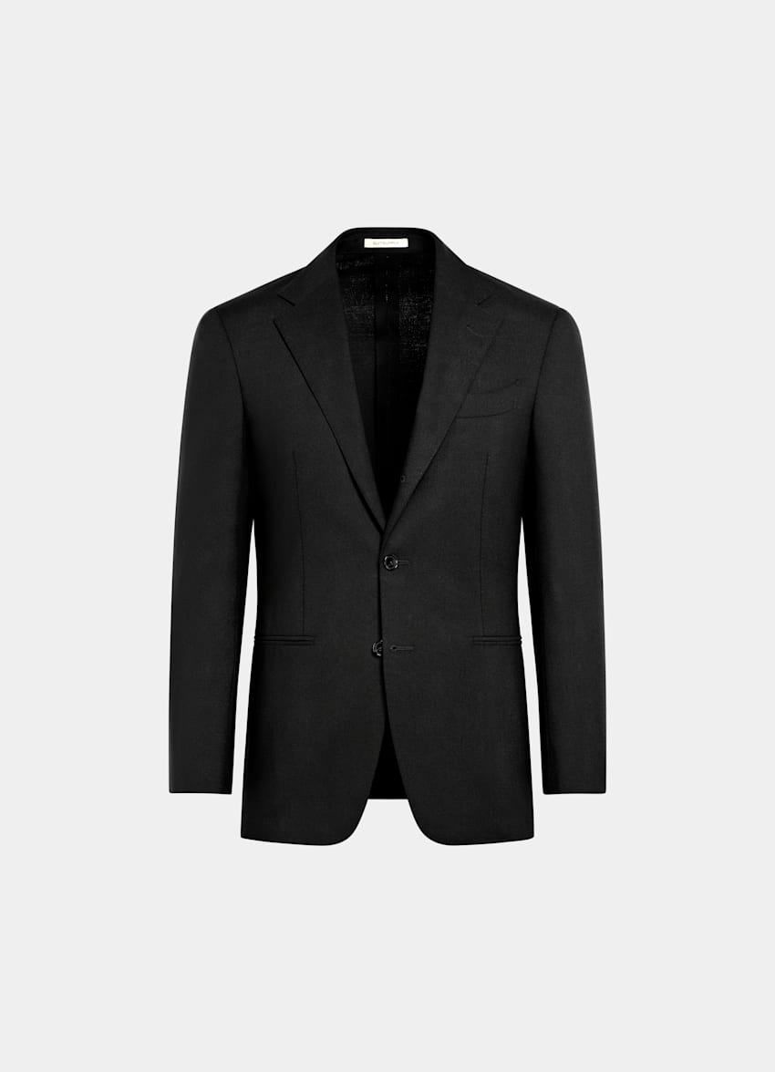 Light Grey Tailored Fit Havana Suit Jacket