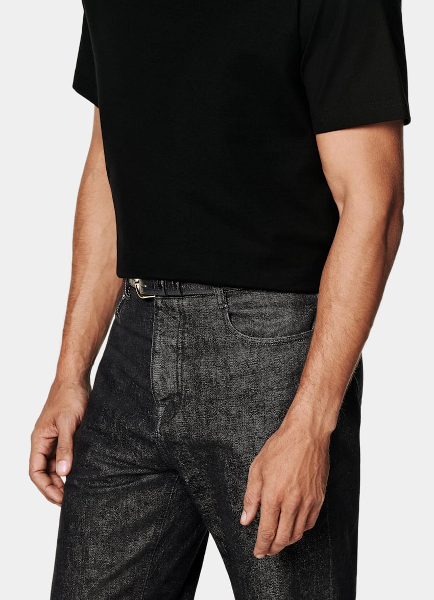 Black Crewneck T-Shirt