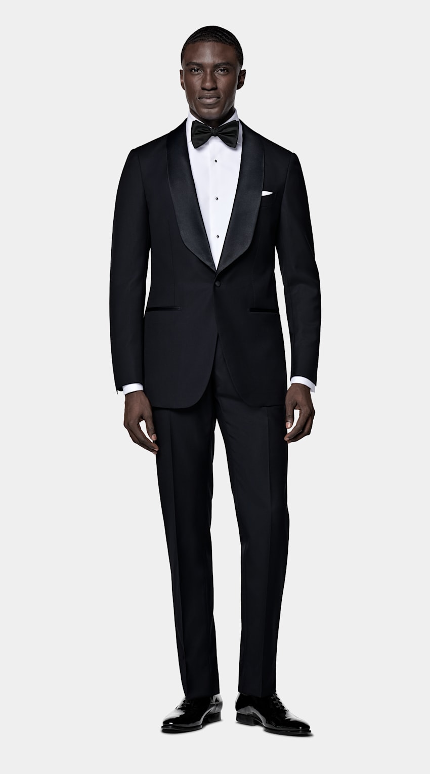 Navy Tailored Fit Havana Dinner Jacket