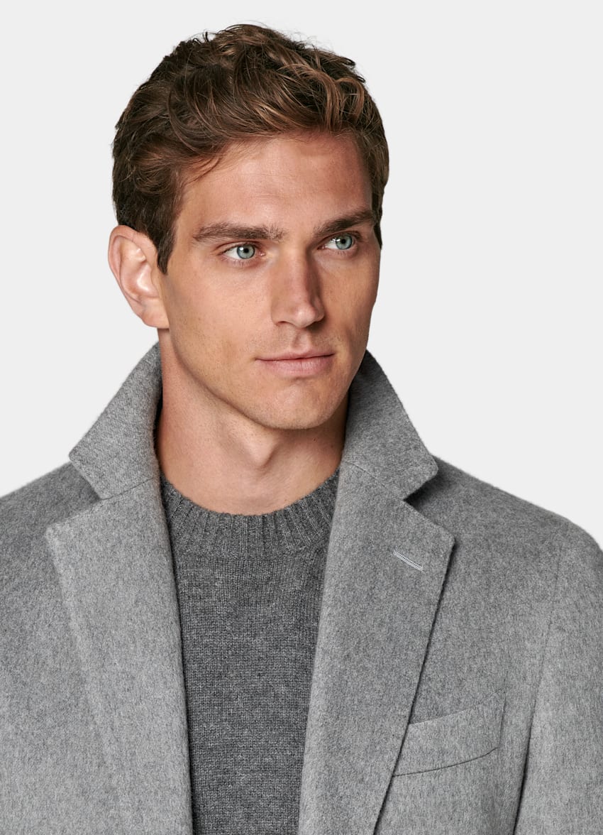 Light Grey Overcoat