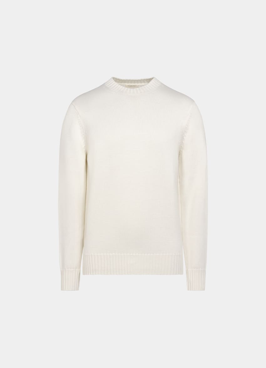 Off-White Merino Crewneck