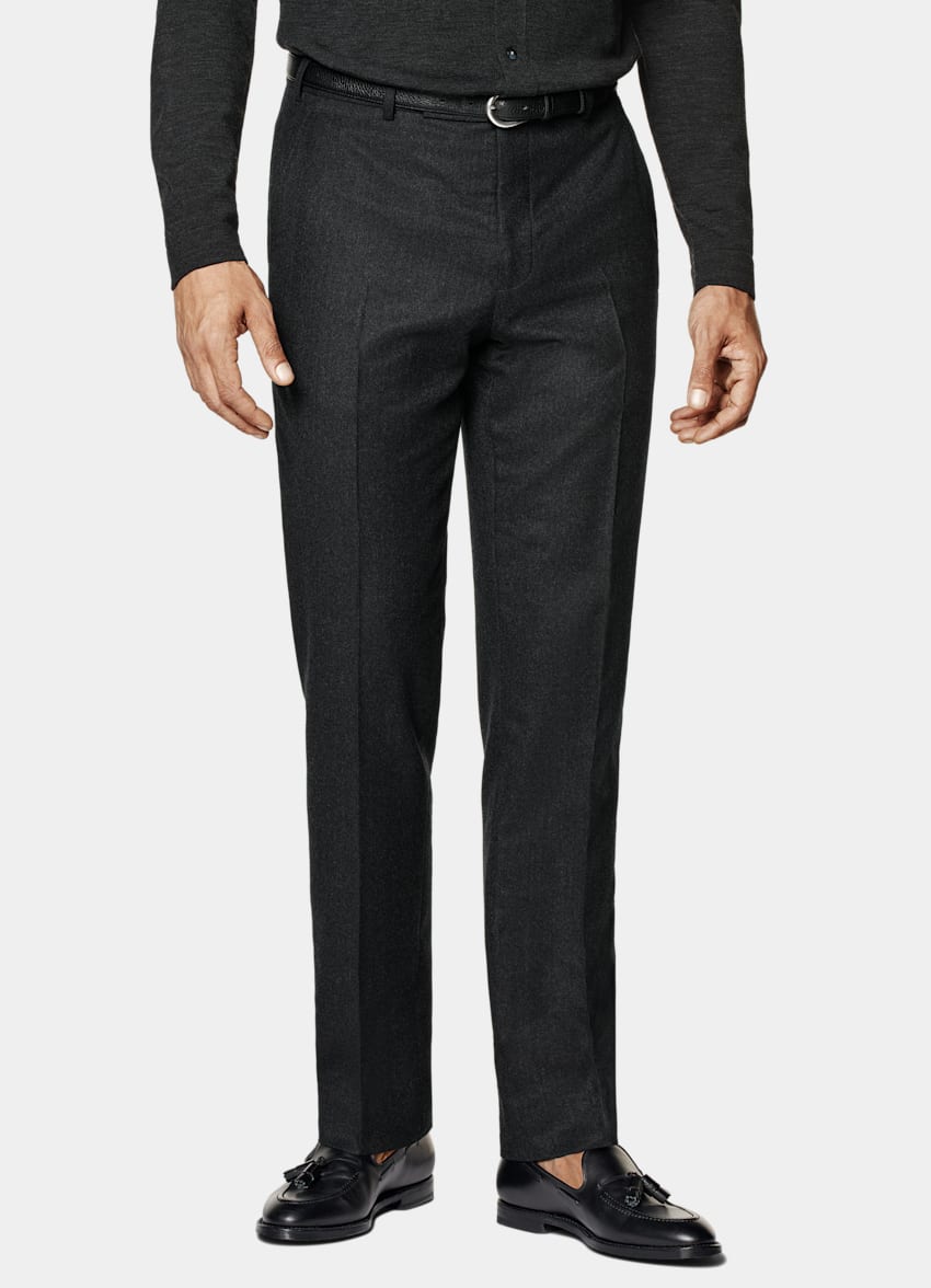 Dark Grey Tailored Fit Havana Suit