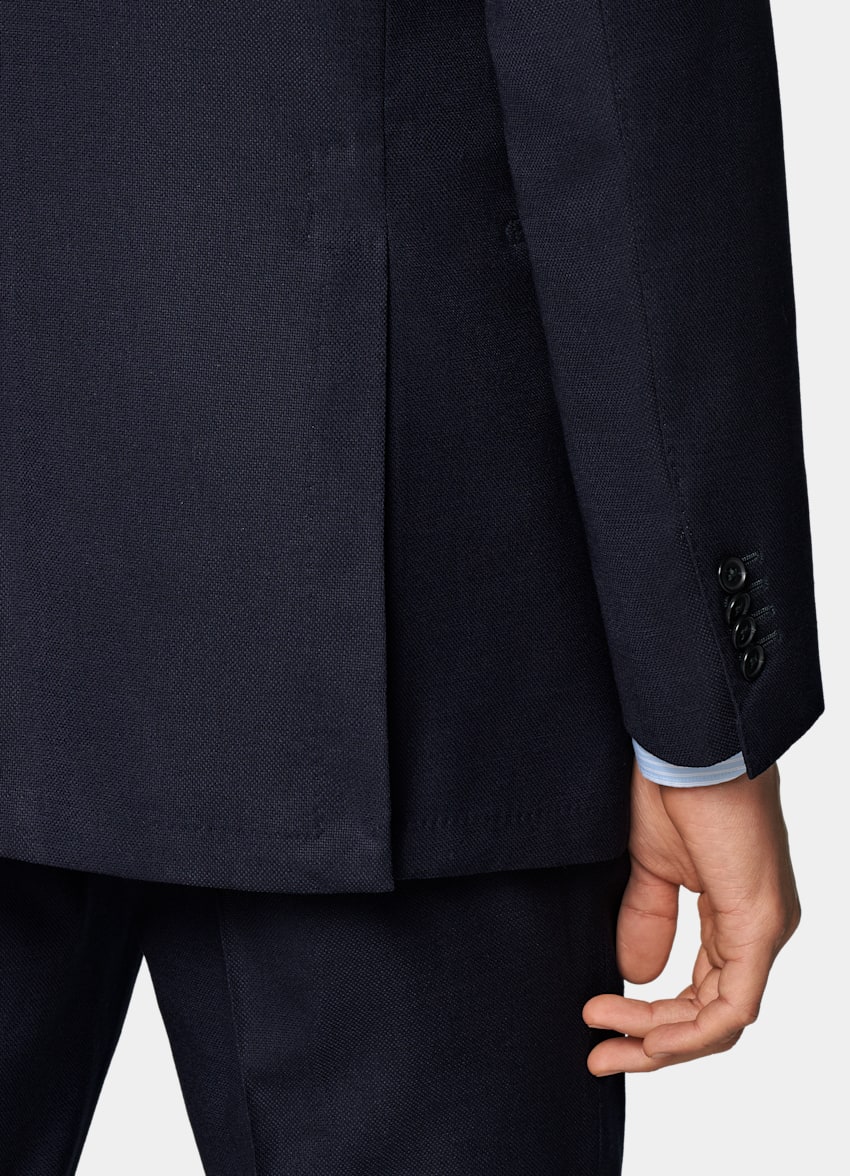 Navy Perennial Tailored Fit Havana Suit