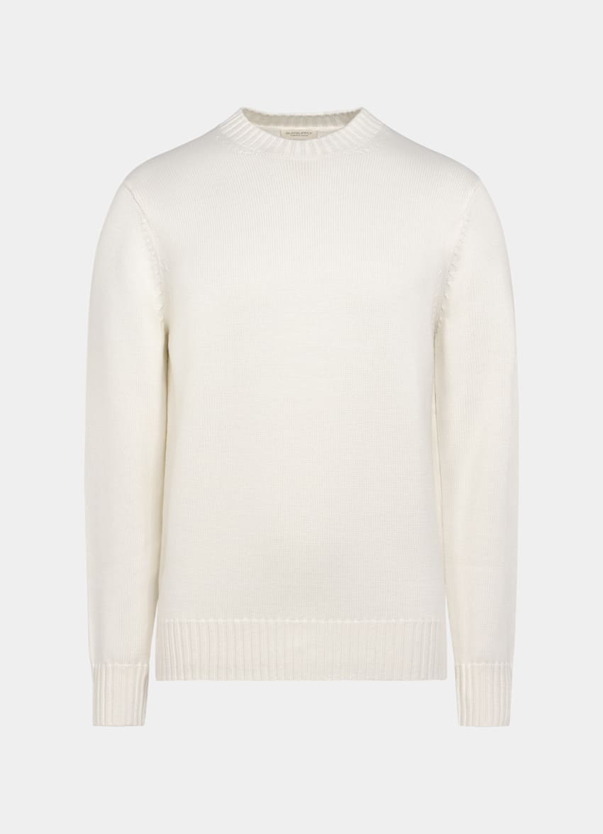 Off-White Merino Crewneck