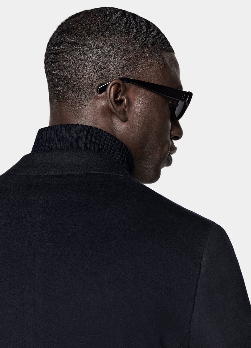 Navy Relaxed Fit Roma Blazer